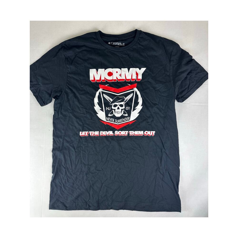 My Chemical Romance MCRMY Never Surrender Boyfriend Fit T-Shirt Size L